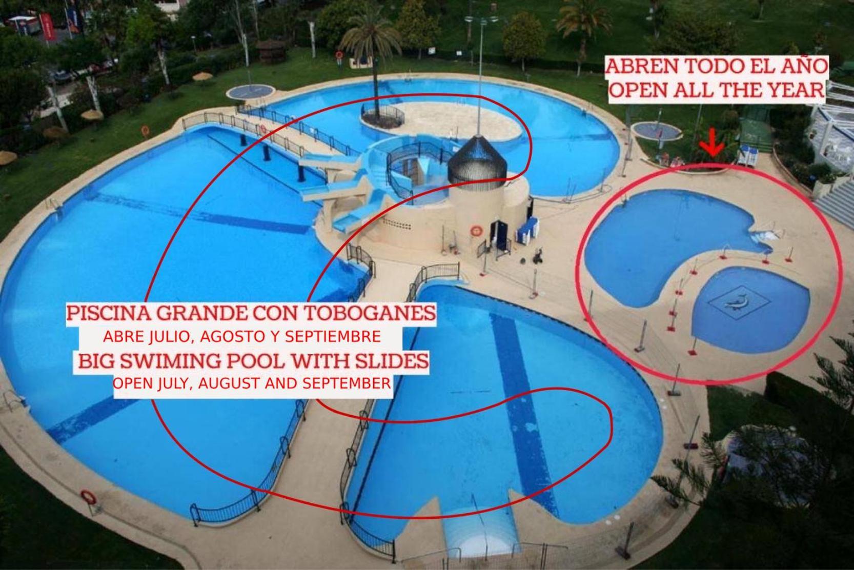 Apart With Swimming Pool Open All Year Benalmádena Exterior foto